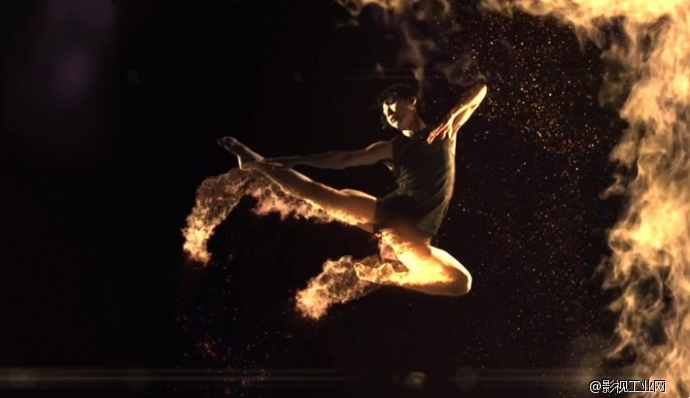 “火之舞” ，高速 1000fps下的艺术魅力