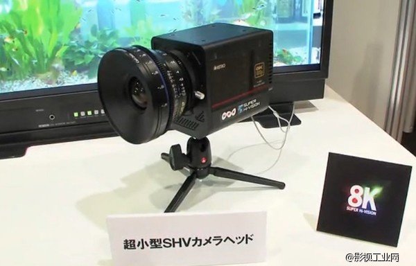 突破4K NHK最新8K广播级摄像机亮相