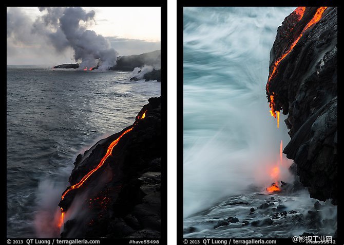 夏威夷火山延时摄影：为您展现壮丽而恐怖的滚烫熔岩！