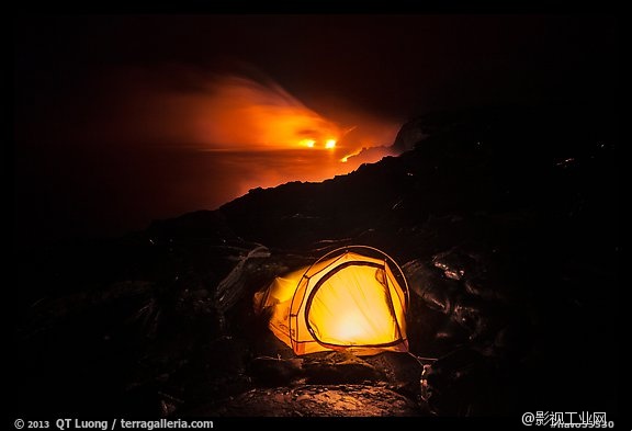 夏威夷火山延时摄影：为您展现壮丽而恐怖的滚烫熔岩！