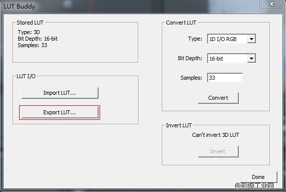 Cinestyle素材加载LUT快速调色流程心得