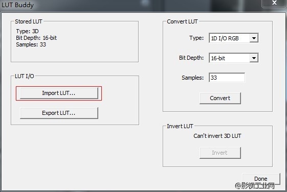 Cinestyle素材加载LUT快速调色流程心得