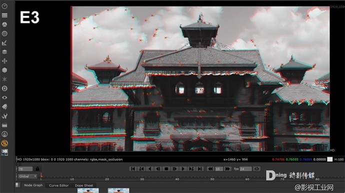​3D立体拍摄后期制作校正介绍