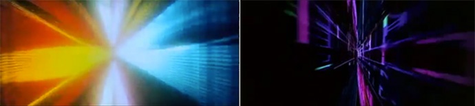 如何制作像《2001：太空漫游》中的栅缝扫描摄影片段