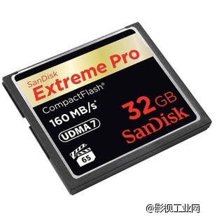 佳能1DC 拍摄 4K　推荐最专业的品牌SANDISK闪迪 CF卡1067X　写入150m 读160m