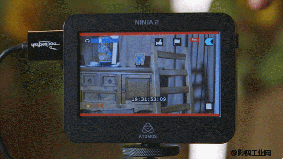 手把手教你C100连接Atomos Ninja 2，以及记录仪参数设置后达到成像的效果