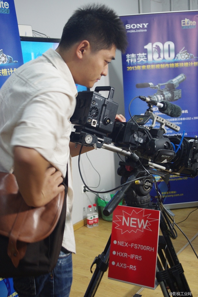 索尼NEX-FS700 2K/4K RAW与超高速实战分享小型沙龙（广告行业分享日）现场图文