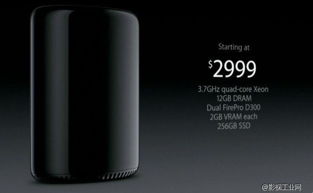 苹果新款Mac Pro工作站将在12月开售，最低售价2999美元