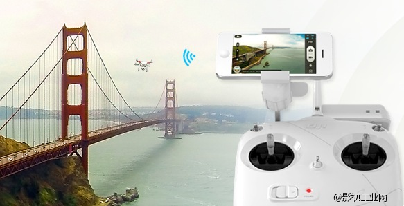 DJI发布新款航拍器DJI Phantom2代，搭载了自己的摄影机！