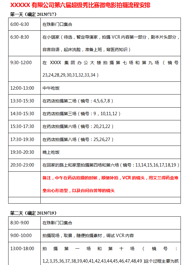 商业微电影导演拍摄手记