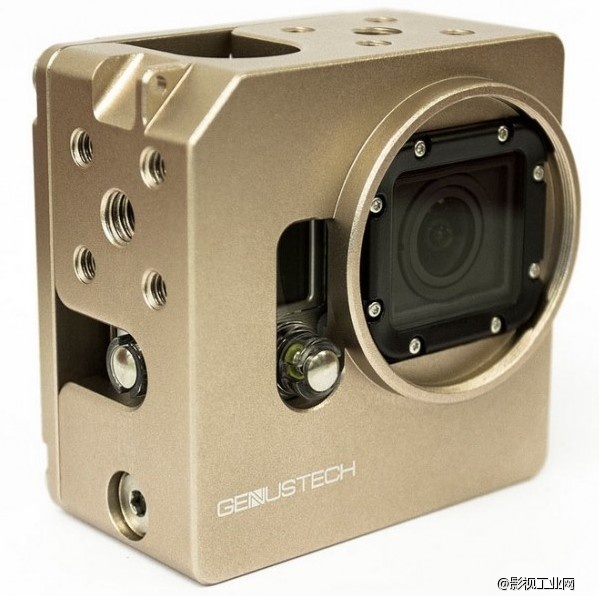 国外现土豪金版 GoPro 摄像 保护笼