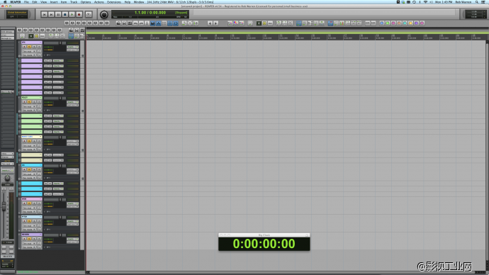 埋头苦干的声音设计/配乐必看!优化工作流程:创建属于你的工作模板!