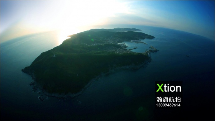 瀚旗航拍,北纬39度一片纯净的海