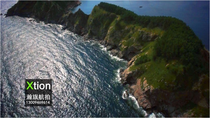 瀚旗航拍,北纬39度一片纯净的海