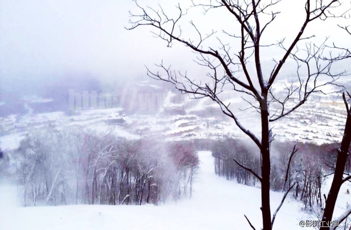 长白山雪景------志翔航拍