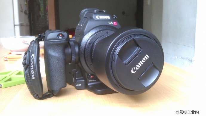 agang的canon c100