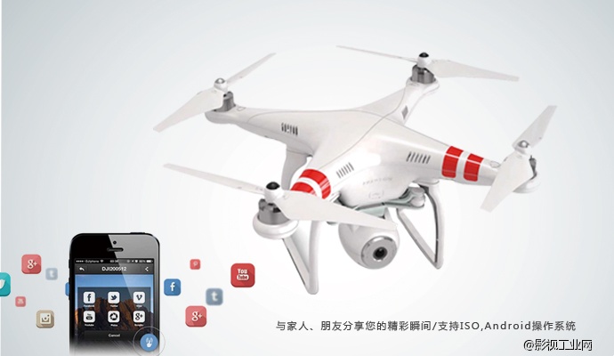 【新品上市】无与伦比的飞行体验！Phantom 2 Vision会飞的照相机，给您前所未有的摄影体验！