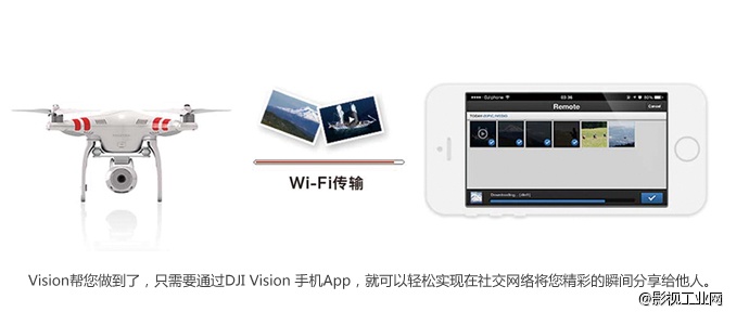 【新品上市】无与伦比的飞行体验！Phantom 2 Vision会飞的照相机，给您前所未有的摄影体验！