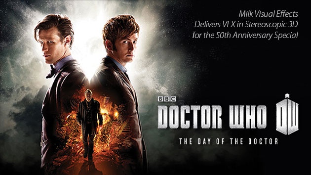 Doctor Who《神秘博士50周年纪念特辑》的立体特效制作揭秘