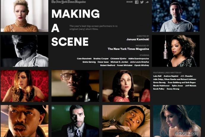 奥斯卡最佳摄影 ​贾努兹·卡明斯基 导演的11个短片和幕后制作视频，学习好莱坞大师如何运用光营造氛围