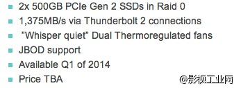 【CES 2014】LaCie莱斯宣布4K就绪！CES 2014展出新一代Little Big Disk Thunderbolt 2和1TB无线硬盘