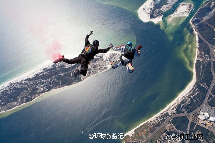 go skydiving with friends!