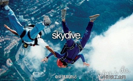 go skydiving with friends!
