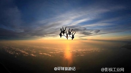 go skydiving with friends！