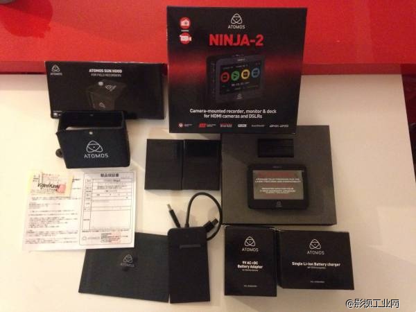 【只要5500 包邮转让 接受刀】自购全新 现淘宝售价6500的ATOMOS NINJA2 硬盘记录盒 显示器 记录仪 送原厂遮光罩