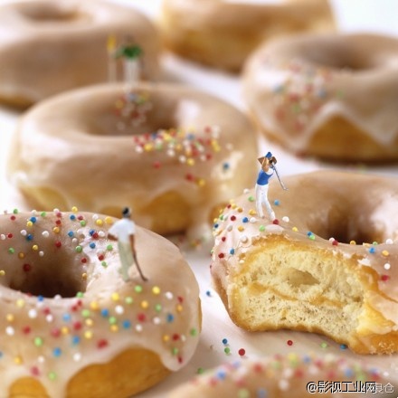 美食艺术摄影师夫妇的微型世界！