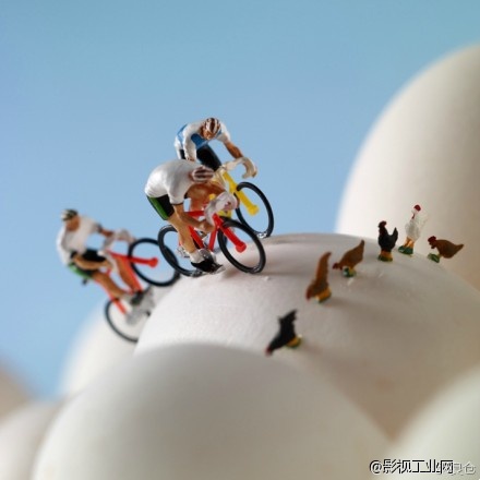 美食艺术摄影师夫妇的微型世界！