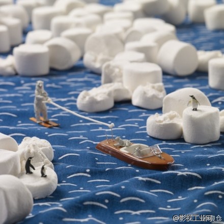 美食艺术摄影师夫妇的微型世界！