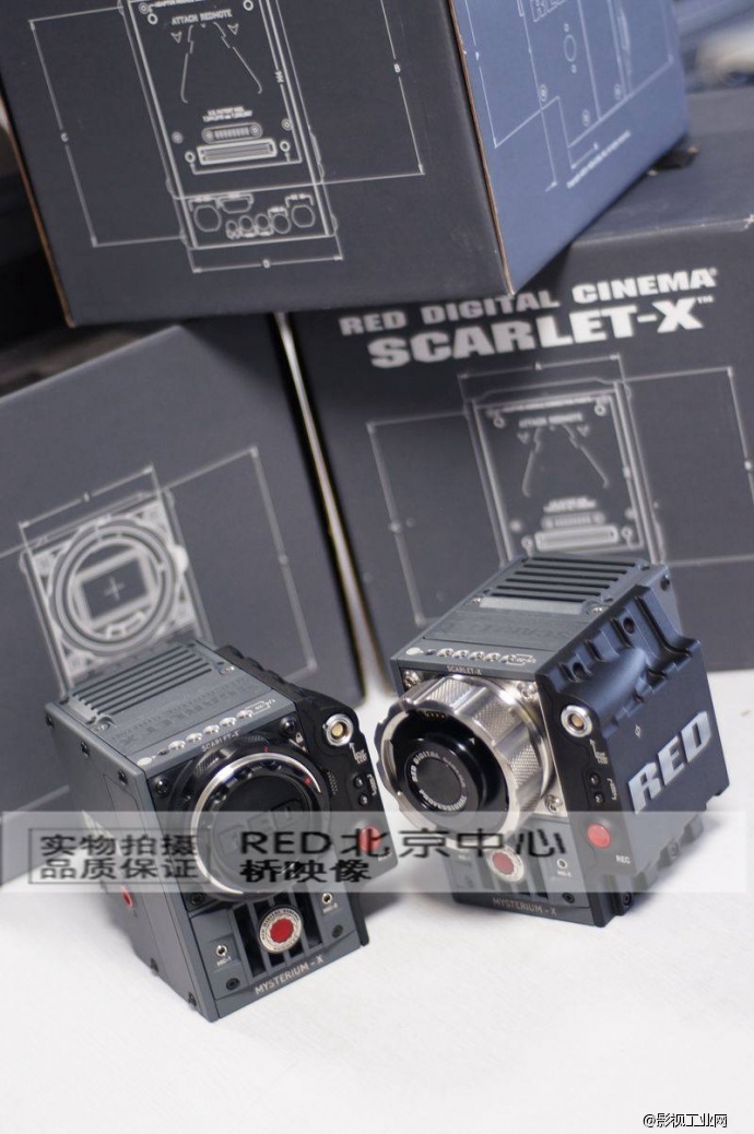 SCARLET-X W/斯嘉丽带侧固态盘和镜头接圈（铝制佳能接圈）