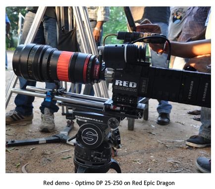 安琴DP25-250于印度广电器材展会展出 First steps for the Optimo DP 25-250 in India