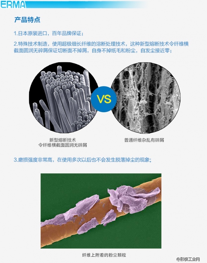 爱尔玛（ERMA）超微无纺镜头纸（抽拉式，50张）