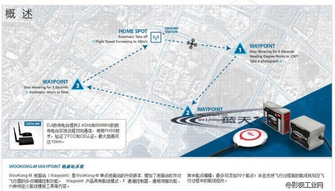 大疆Wookong-m悟空多旋翼专业飞控