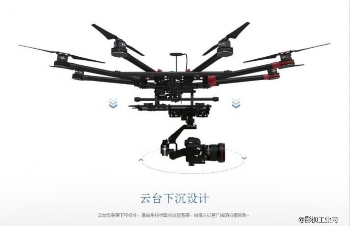 DJI大疆S1000　Premium 8轴航拍器