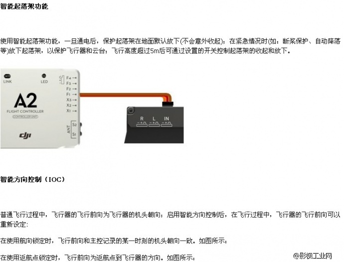 大疆A2飞控+IOSD II视频叠加+2.4G BT数传电台