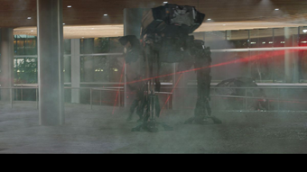 时隔27年《机械战警》归来，惊呆小伙伴的大场面怎么做的？－“机械战警 决战 ED-209s”场景怎么做的？