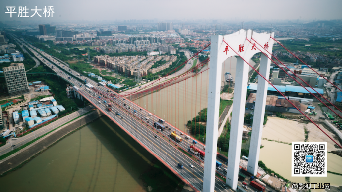 航拍佛山五区路桥总汇