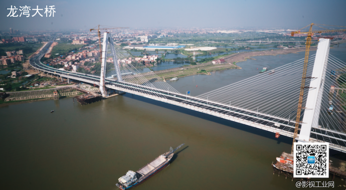 航拍佛山五区路桥总汇