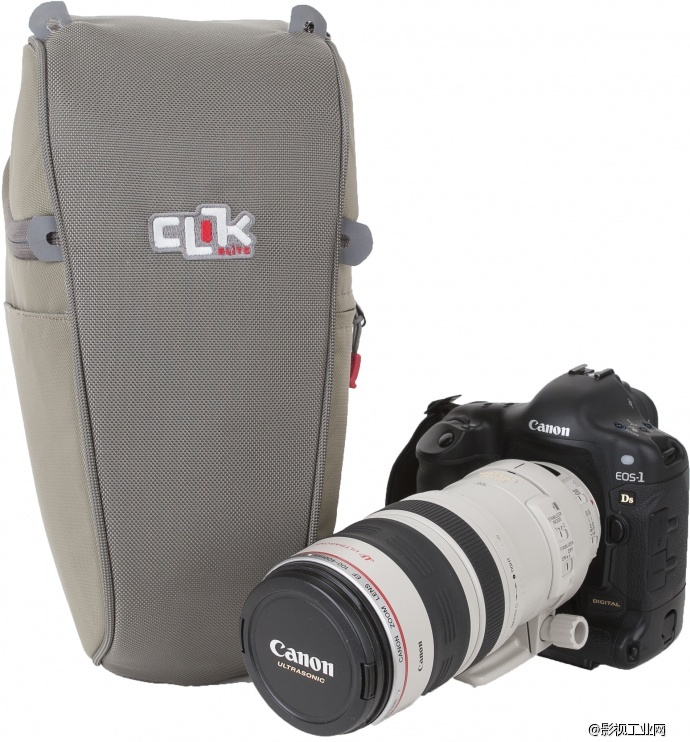 凯立克Clik CE704 配长焦镜头的单反三角胸包（Telephoto SLR Chest Carrier）