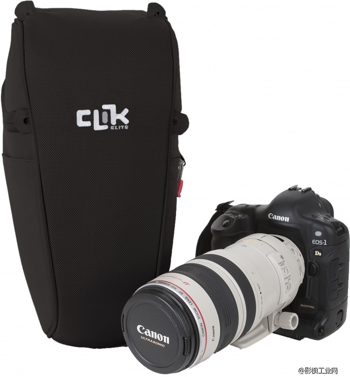 凯立克Clik CE704 配长焦镜头的单反三角胸包（Telephoto SLR Chest Carrier）