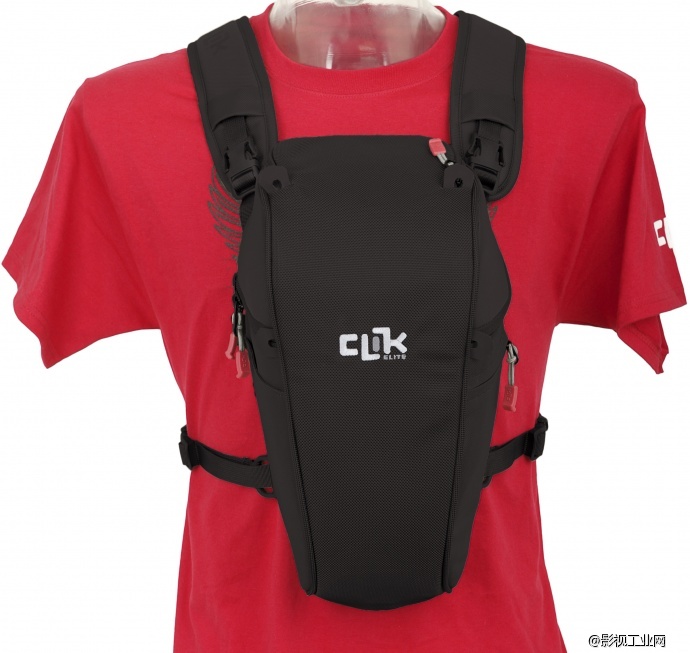 凯立克Clik CE704 配长焦镜头的单反三角胸包（Telephoto SLR Chest Carrier）