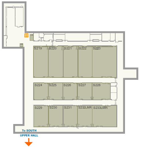 2014 NAB SHOW展馆地图，各大厂商展台位置分布