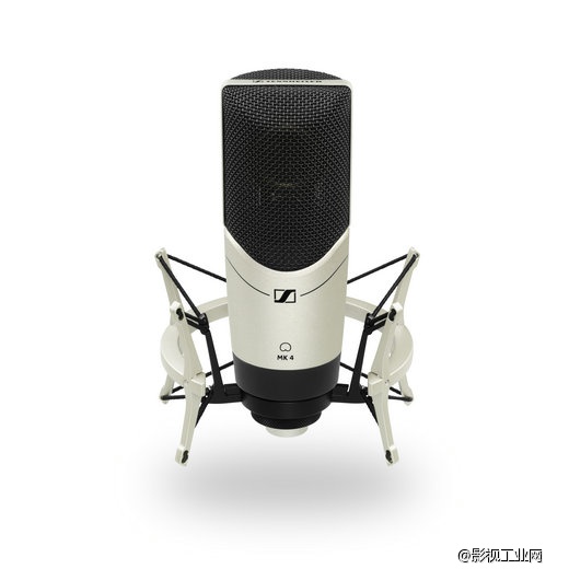 Sennheiser森海塞尔 后期配音话筒 MK4 +MKS4 弹性减震架