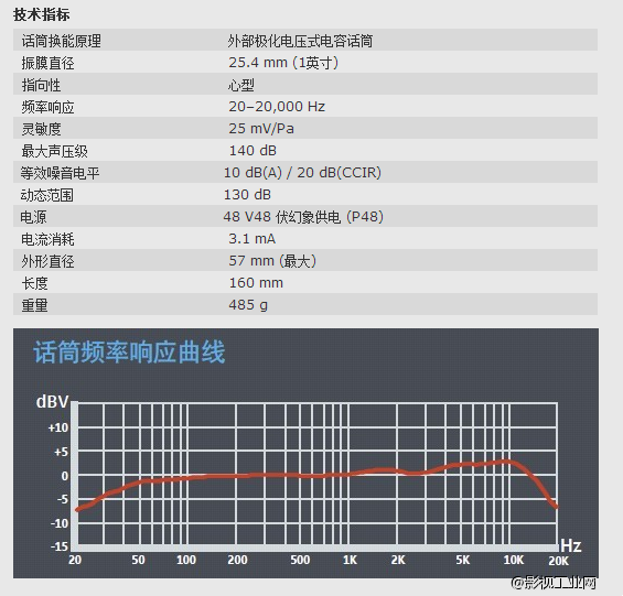 Sennheiser森海塞尔 后期配音话筒 MK4 +MKS4 弹性减震架