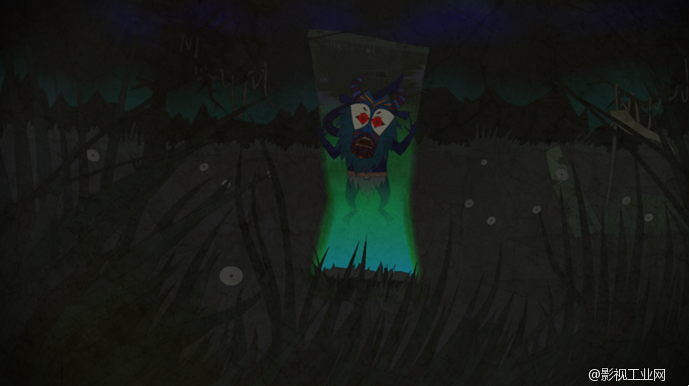 戏曲动画微电影《猛鬼画皮》剧照