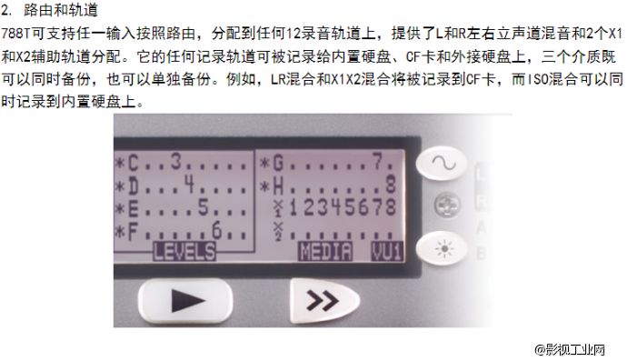 Sound Devices 788T 多轨录音机