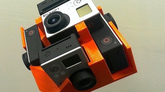 6台GoPro相机打造立体微缩星球视频